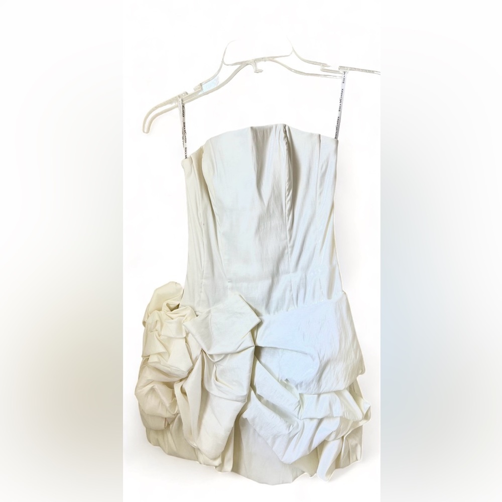 Super cute Mini White bride or prom dress